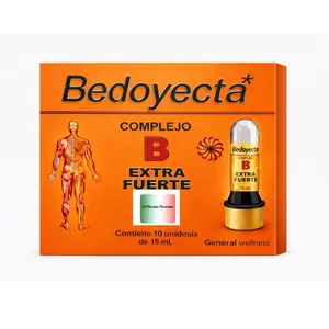 Multivitamina Complejo B- B12  10 microbotellas de 15ml