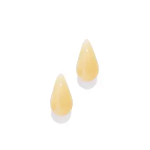 Corinne Teardrop Statement Earring - Ivory