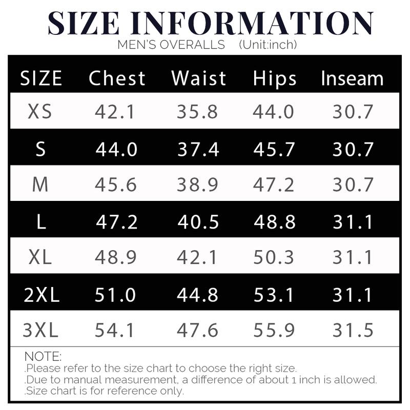 Yuanbang Men's Loose Pattern Adjustable Stretchy Overalls Fashion Camo Pattern Denim Bibs Coveralls Pockets Jumpsuit with Zipper Fall Winter Menswear Camouflage Redneck Party Outfit