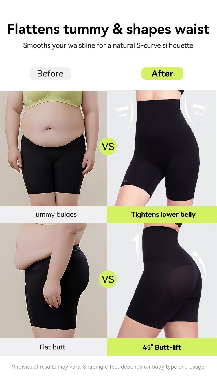 (KakaPeople ZeroG Faja Shapewear) Tummy Control Pants for Women Butt-Lifting Shapewear, Sexy and Comfortable High-Waist Body Sculpting Garment Womenswear Compression