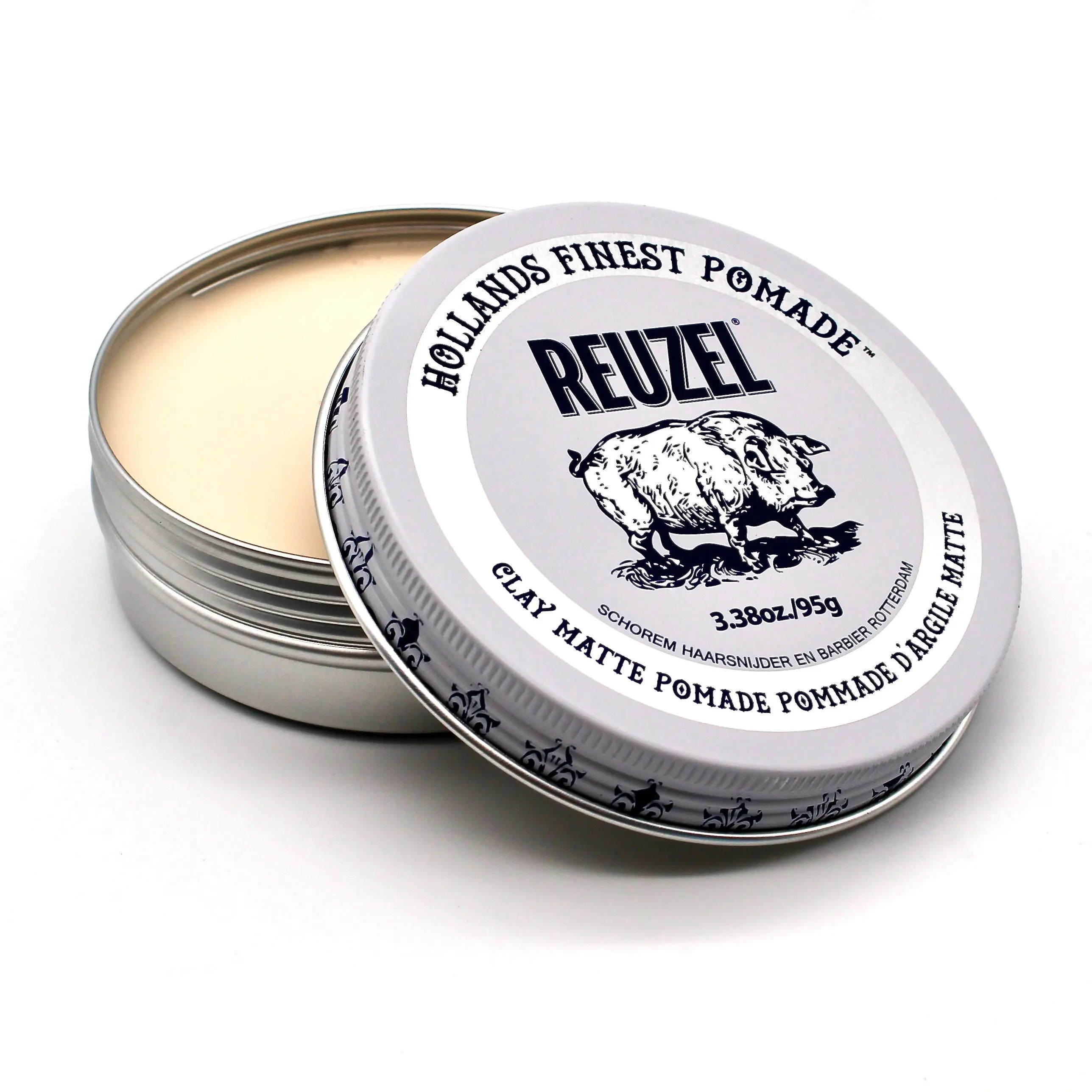 REUZEL Clay Matte Pomade Strong Flexible Hold