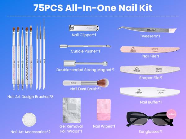 【Ideal Gift】Beetles DEALS BOX Gel Nail Polish Gifts for Women Girls 【Upgraded Components】