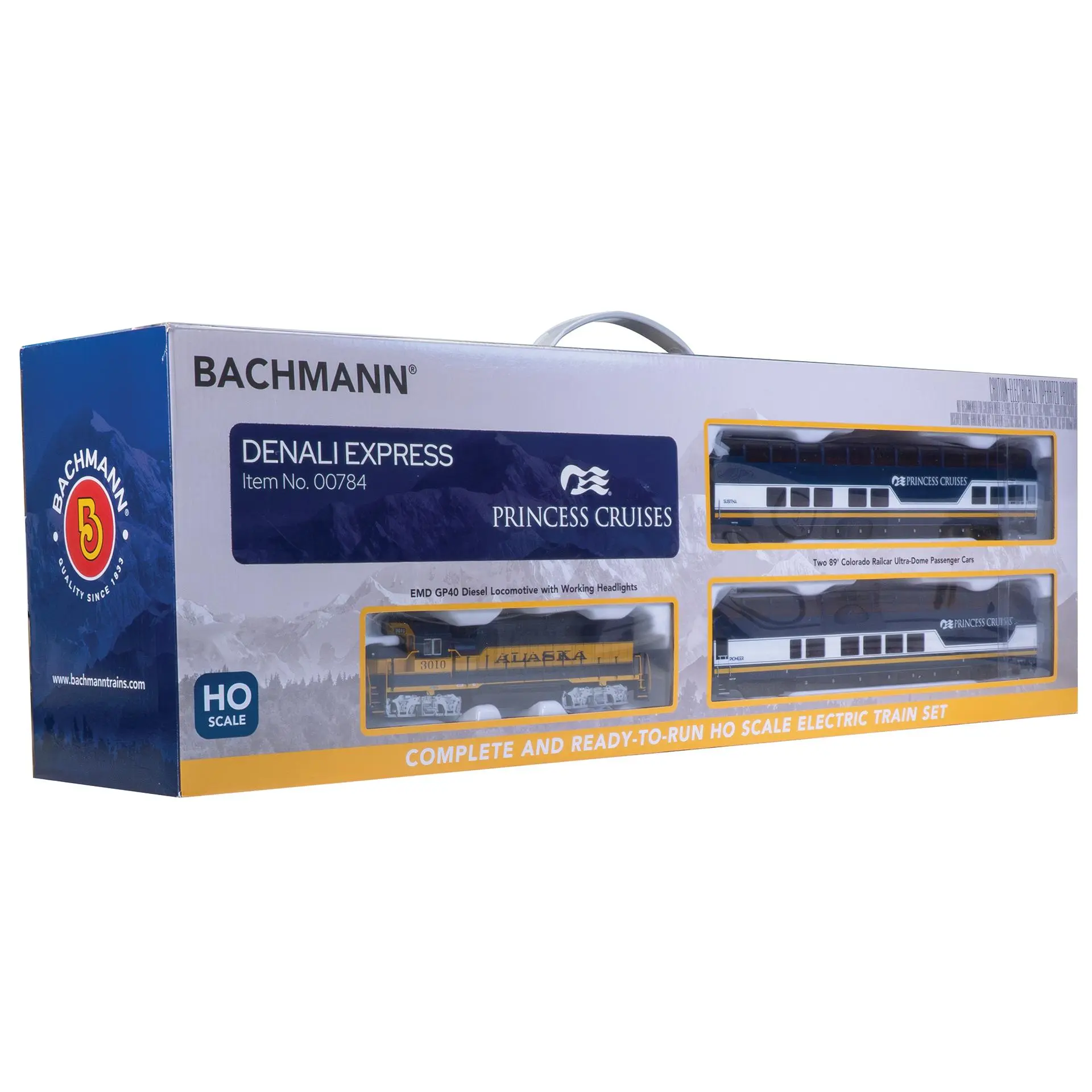 Bachmann Trains - Denali Express Ready To Run Electric Train Set - HO Scale