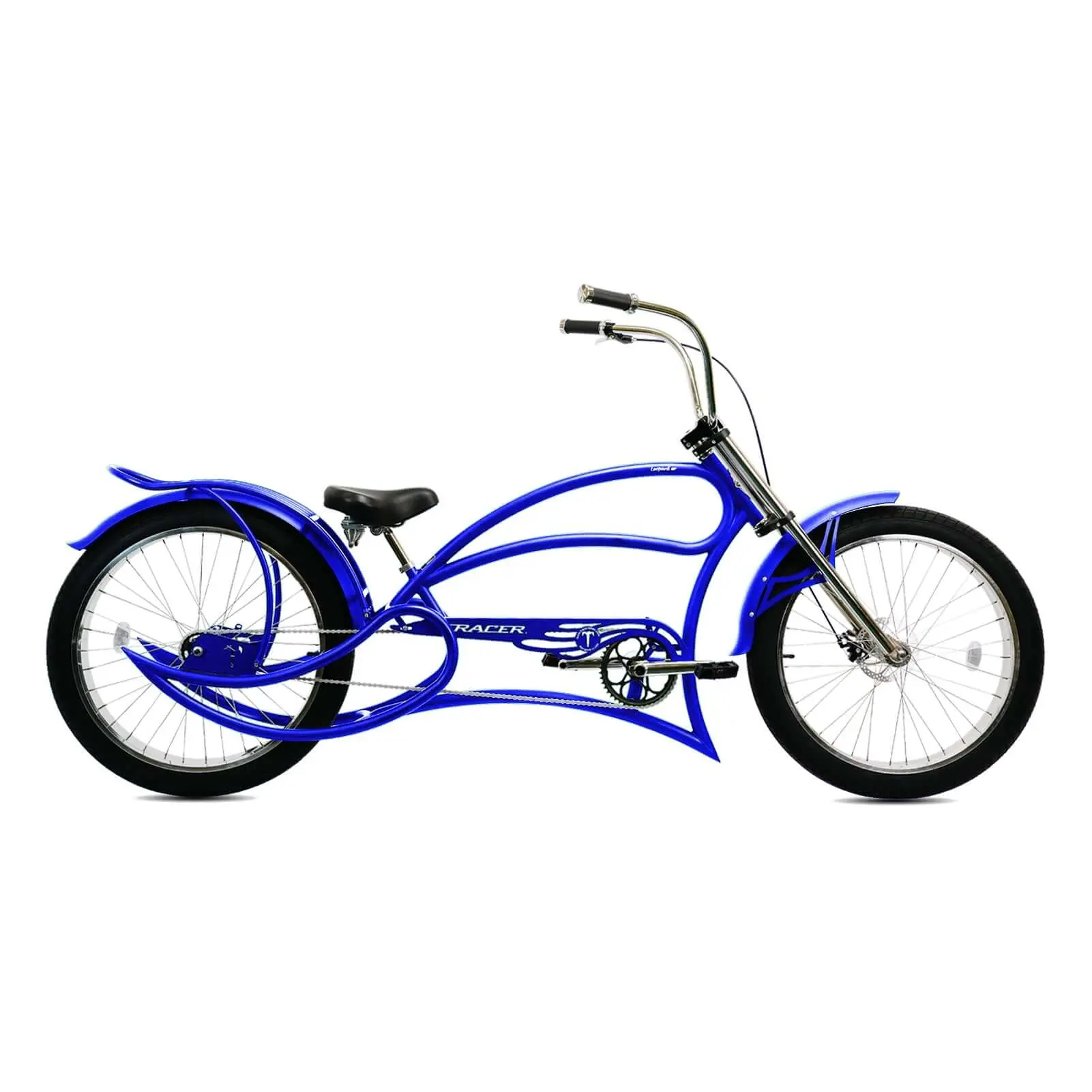 Tracer Leopard GT Chopper Stretch Cruiser Bike Tracer Leopard GT Chopper Stretch Cruiser Bike