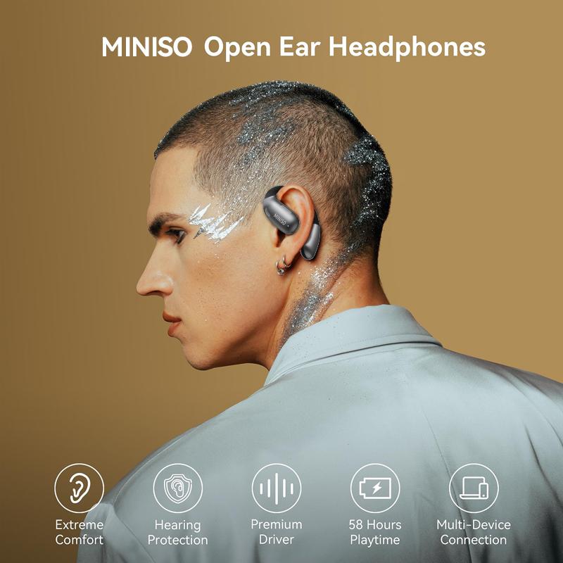 MINISO X28 OWS Open Ear Wireless Bluetooth Earbuds HIFI Sound Quality Sports Headphones IPX5 Waterproof With microphone