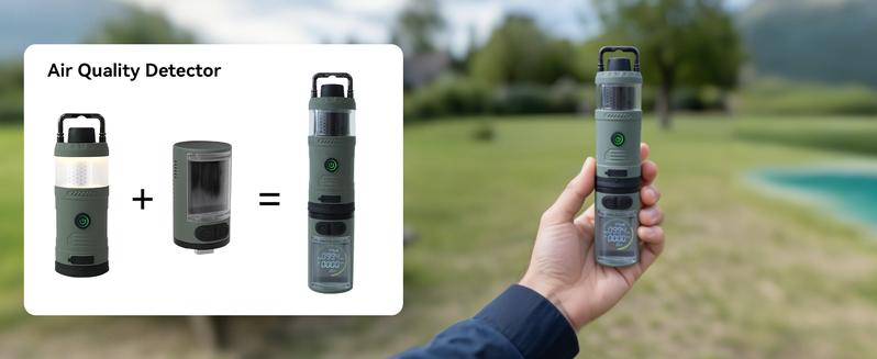 TAKOO Camperkit, Multiple Modular Rechargeable Camping Lantern, Waterprooffor Outdoors, Hiking and Any Emergency