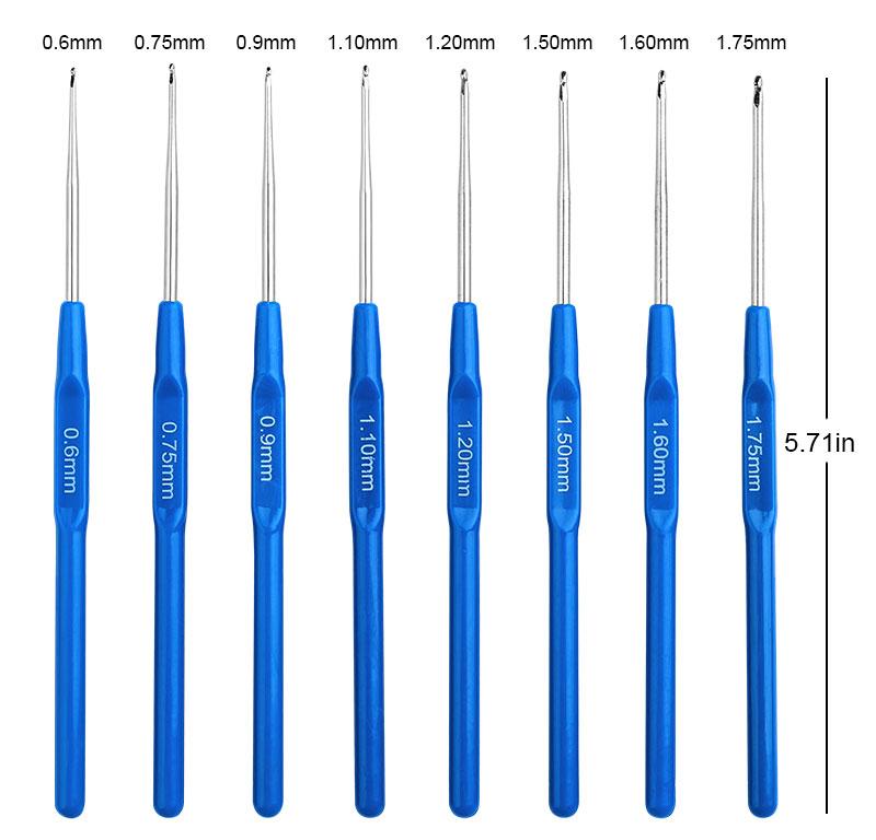 CozyKnots Crochet Starter Kit, DIY Kit, Knitting and Crochet, 58 pc tools