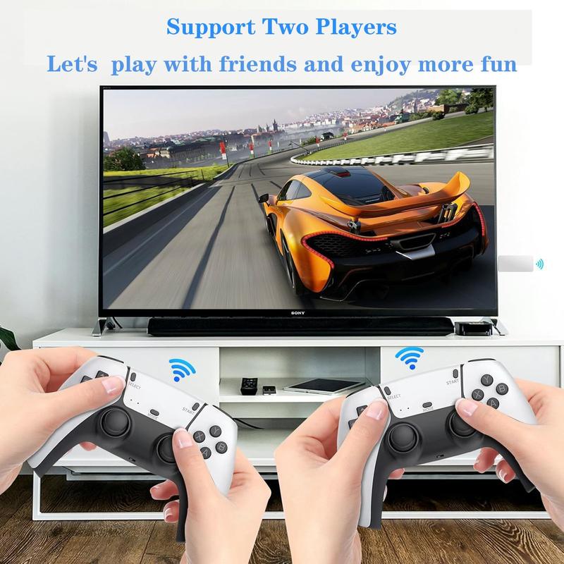 NEW Upgraded Retro M15 Game Stick with 20K Games 23 Emulators 4K HDMI Output Plug and Play Wireless Controller for TV Monitor Video Gamepad Console
