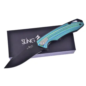 MARGARITA BY SLING BLADE D2 STEEL G10 SCALES WITH 18 ball bearing action