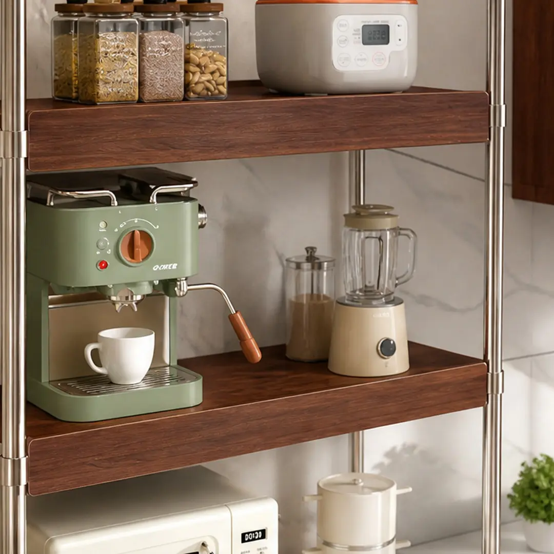 30 x 16 Inch Heavy Duty MDF Wood Shelf Liners, 0.6 Inch Thick Wire Rack Covers for Removable Closet Pantry Shelves, Tool-Free Shelf Cover for Cabinet Bathroom Kitchen Shelving Decoration, Walnut Color, Modern Style, Walnut Color Options