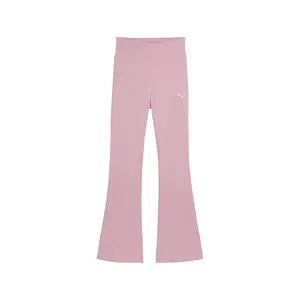 PUMA Womens Essentials High Waist Flared Leggings Casual - Pink