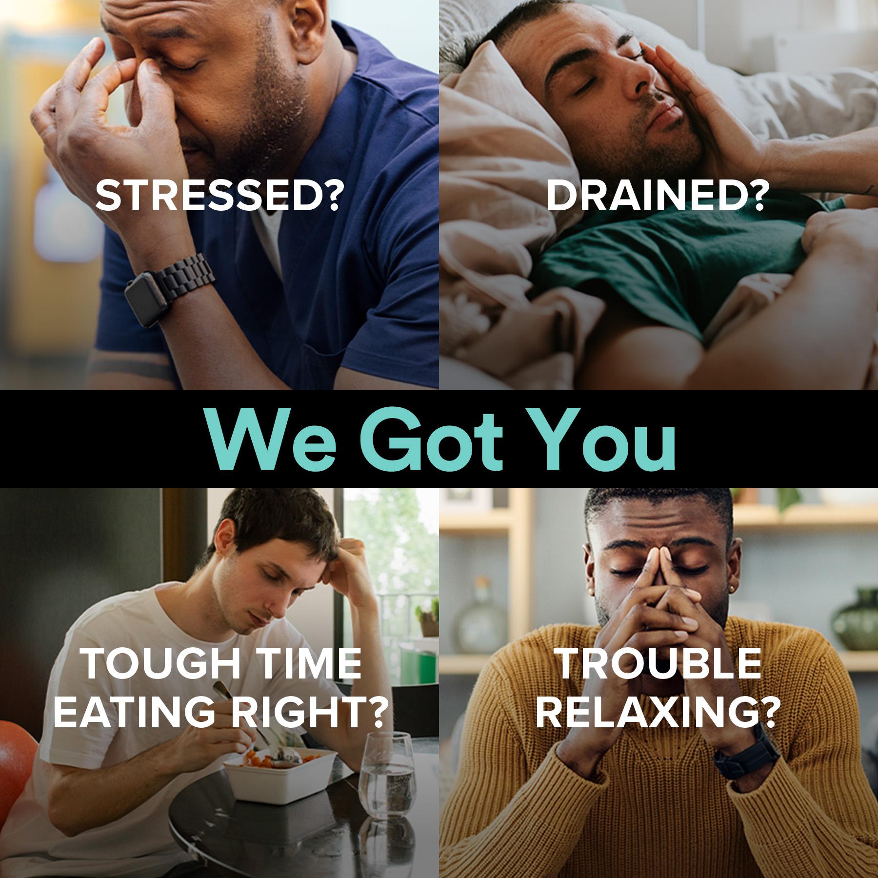 GNC 3-Pack Bundle: Mega Men's 30+ Vitapak, 90 day supply, Stress & Bone Support, 30 Count, Healthcare, overall Wellness, Dietary Supplement, Stock Up