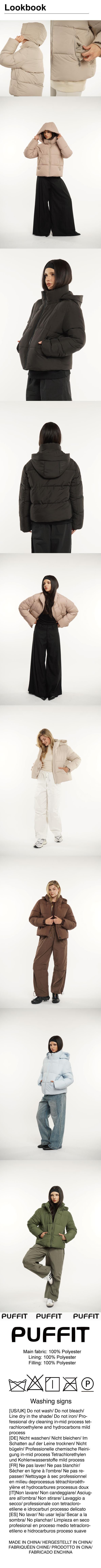 【Clearance Sale】[SIZE 2-20]PUFFIT Women's Fitted Detachable Hooded Puffer Jacket, Winter Basic Warm Coat with Removable Hood Zip Deep Pockets for Women #FallFreshness SpringStatements