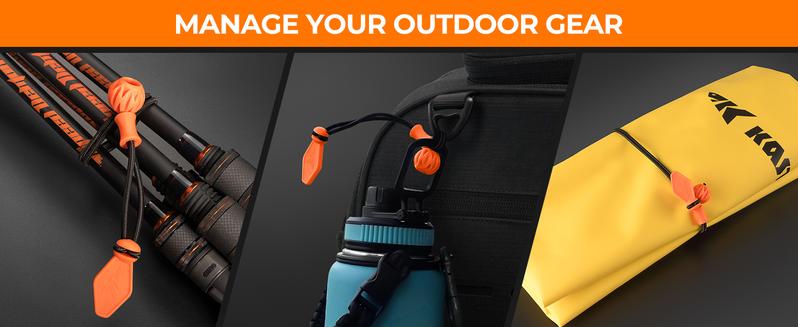 KastKing SteelStream/ ToughTide  Fishing Tool Kit - Fishing Pliers with Lanyard, Fillet Knife, Floating Fish Lip Gripper, Fishing Braid Scissors, Tool Retractor, Fishing Hook Remover, Bungee Cords ToughTide Tools Kits Carabiner Outdoorfun