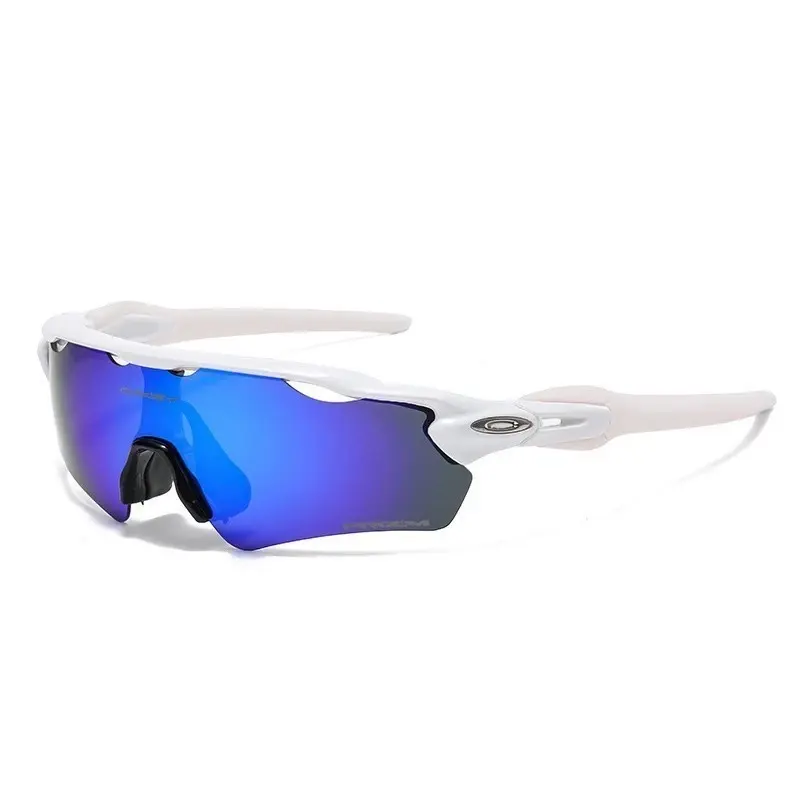 Oakley Wraparound Shield Sunglasses – Polarized Sports Eyewear for Cycling, Golf & Everyday Outdoor Use