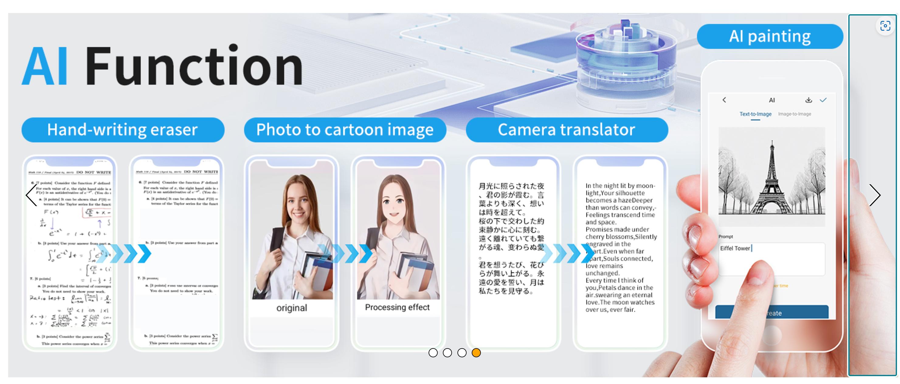 JADENS Portable Printers Wireless for Travel, Support 8.5" X 11" US Letter, Bluetooth Thermal Printer Inkless Mobile Printer for Office Home