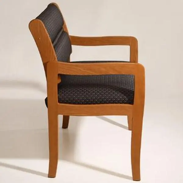 FixtureDisplays® Valley Three Seat Bariatric Chair w/Center Arms 1041942-NF