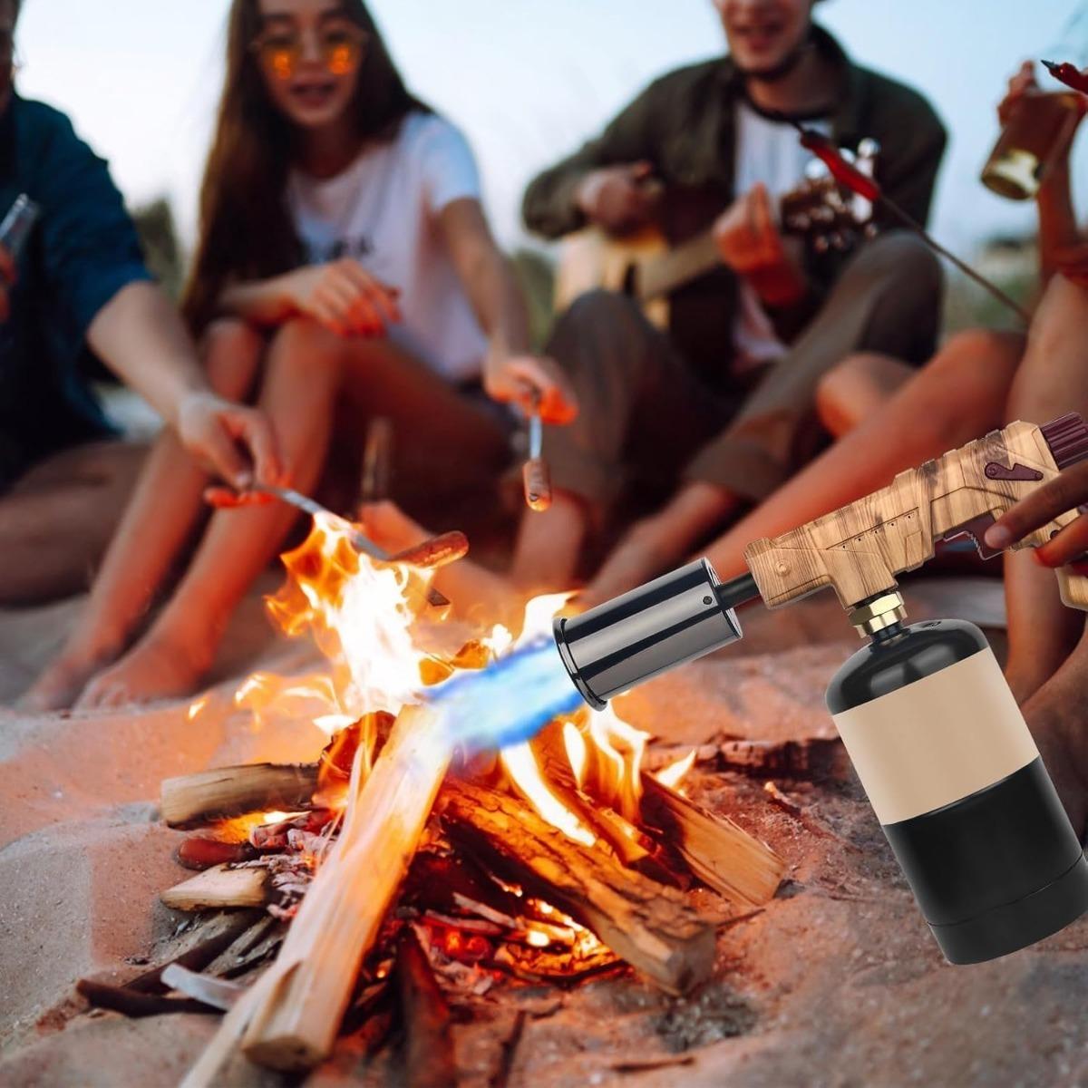 Kitchen Propane Torch - Powerful Chef Grill Gun - Campfire & Charcoal Lighter for Sous Vide, Searing Steak, Creme Brulee & BBQ (Propane Tank Not Included) Bakeware