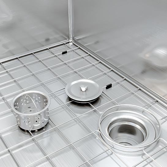 【GARVEE】Kitchen Sink,33 Inch Drop in Kitchen Sink, 33 x 22 Kitchen Sink Drop in 16 Gauge Stainless Steel Kitchen Sink Top Mount Single Bowl Deep Kitchen Sink and Accessories,Workstation Sink