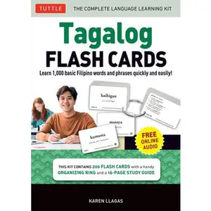 Tagalog Flash Cards Kit: Learn 1,000 Basic Filipino Words and Phrases Quick and Easily! (Free Online Audio Recordings) -- Karen Llagas, General Merchandise