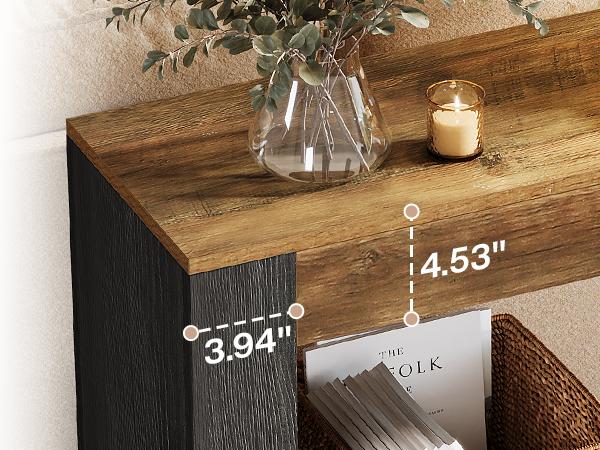 LITTLE TREE 63-Inch Long Console Table for Entryway, Farmhouse Wood Sofa Table Behind Couch for Living Room, Hallway, Entrance, Foyer entry LITTLE TREE 63-Inch Long Console Table for Entryway, Farmhouse Wood Sofa Table Behind Couch for Living Room, Hallway, Entrance, Foyer entry