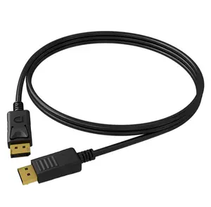 4K DisplayPort DP to DP Cable 60Hz, 2160P, 25.92Gbps, HDR, Audio Video Cable for PC Gaming Monitor Graphics Card