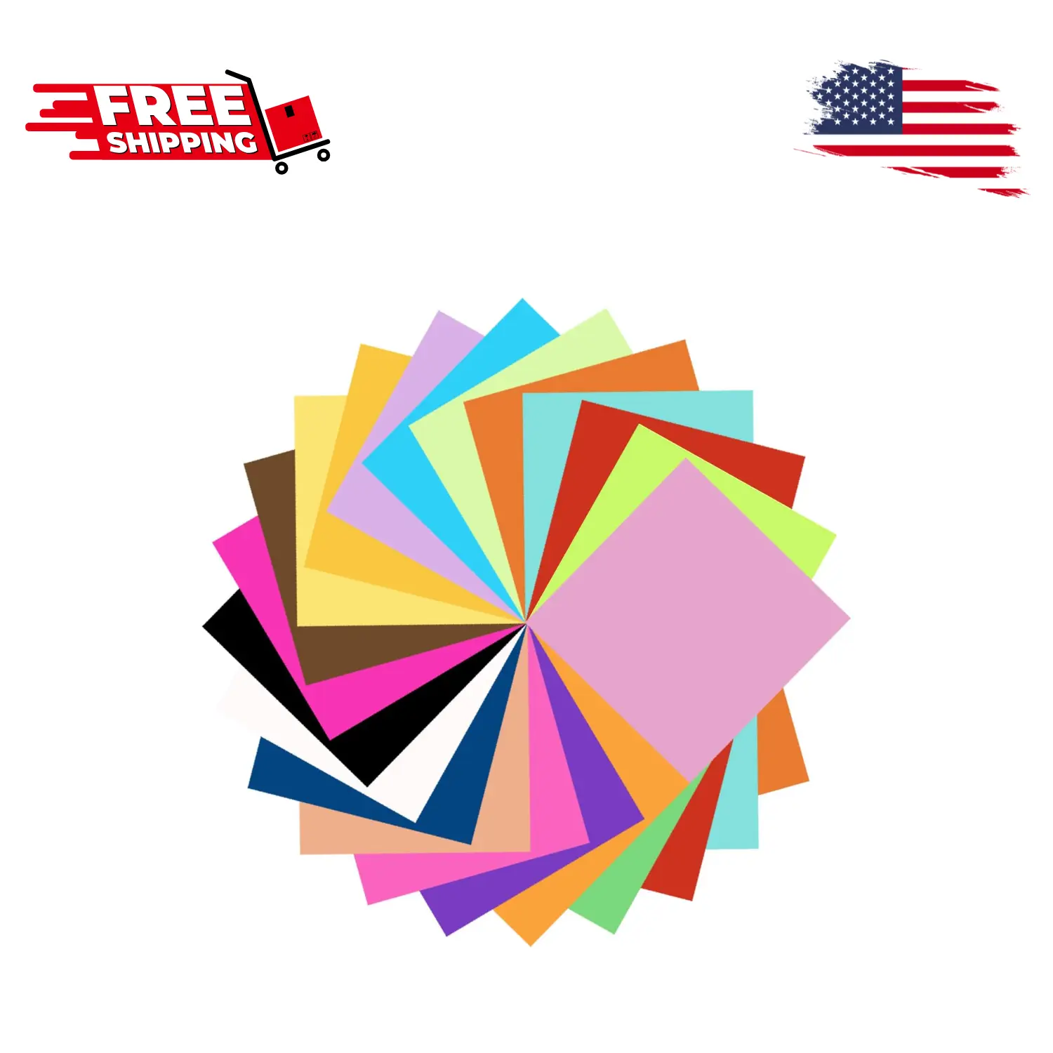 100 Sheets Origami Paper, 20 Colors Origami Paper 8x8 - TikTok Shop