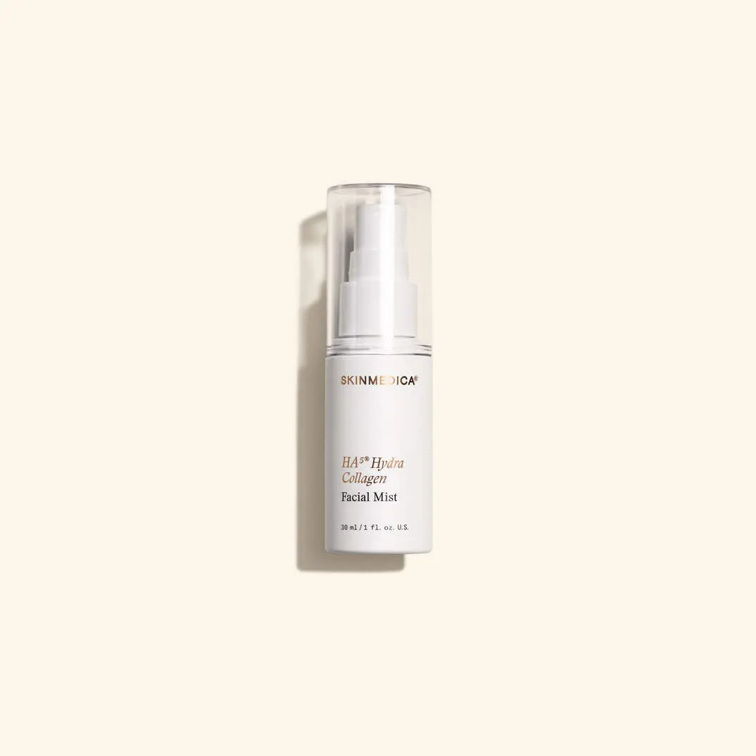 SkinMedica HA⁵ Hydra Collagen​ Facial Mist with Vegan Collagen Travel Size