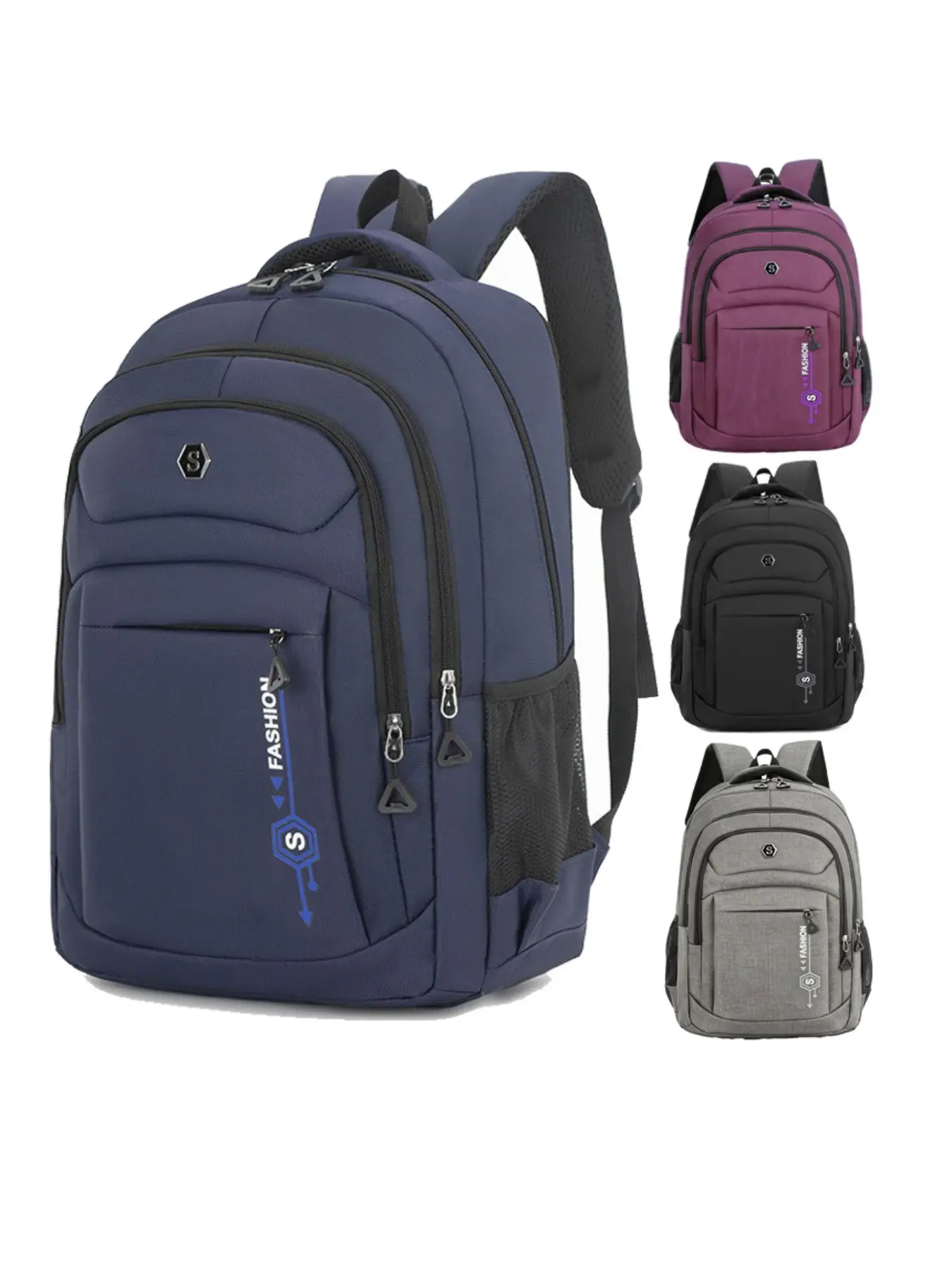 Men's Multi-functional Laptop Backpack, Large Capacity Waterproof Travel Backpack, Durable Anti-theft Bag for Business Commute & Outdoor Hiking, Backpack for Work, Multifunctional Travel Backpack, Commuter Backpack, Computer Backpack