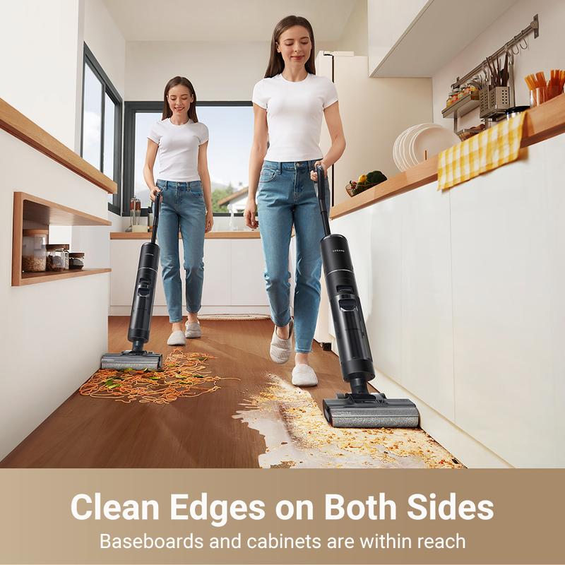 DREAME G10 Wet Dry Vacuum Cleaner, Cordless Vacuum Mop All in One with Auto Self-Cleaning, Up to 30 Mins Runtime, Cordless Floor Cleaner Machine for Hard Floors, Edge Cleaning Wet Dry Vacuum DREAME G10 Wet Dry Vacuum Cleaner, Cordless Vacuum Mop All in One with Auto Self-Cleaning, Up to 30 Mins Runtime, Cordless Floor Cleaner Machine for Hard Floors, Edge Cleaning Wet Dry Vacuum