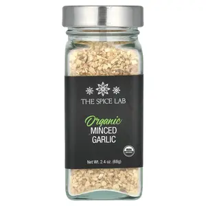 The Spice Lab Organic Minced Garlic, 2.4 oz (68 g)