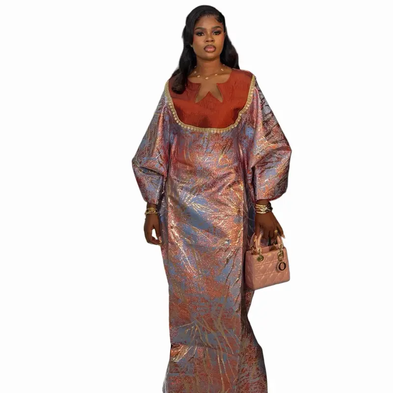 boubou dress Bloom Grace Emerald Green Boubou Dress – Oriirewa main image 1