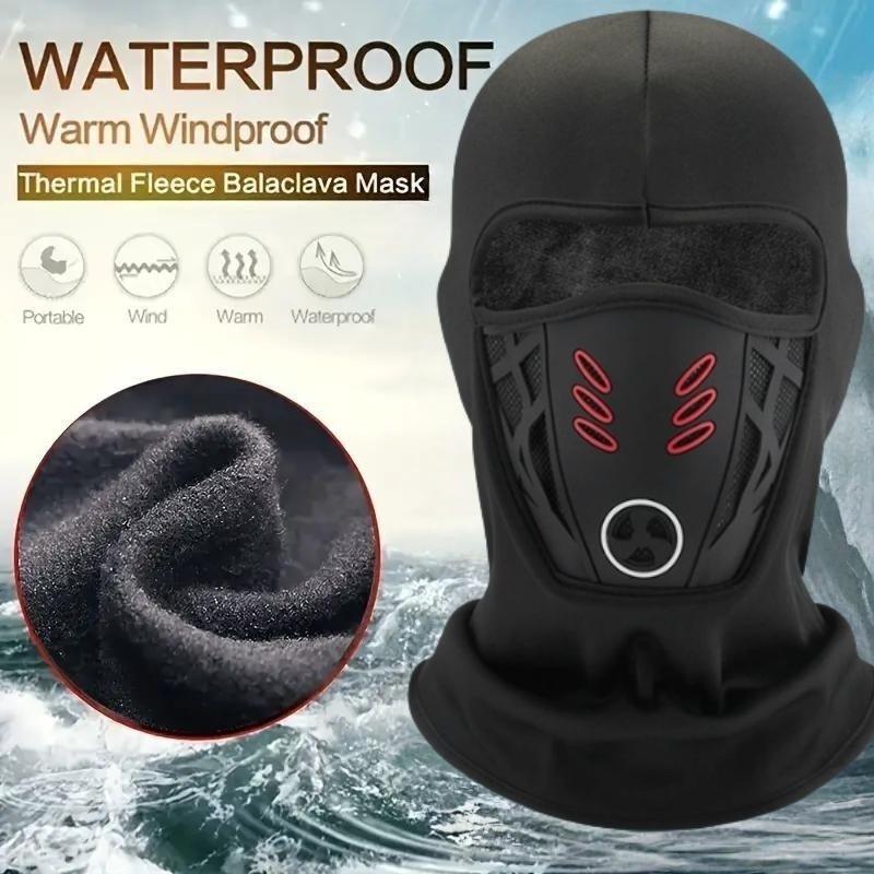 Winter Windproof Warm Balaclava - Breathable Full Face Mask for Skiing Snowboarding Motorcycling Ice Fishing Men Outdoor Work