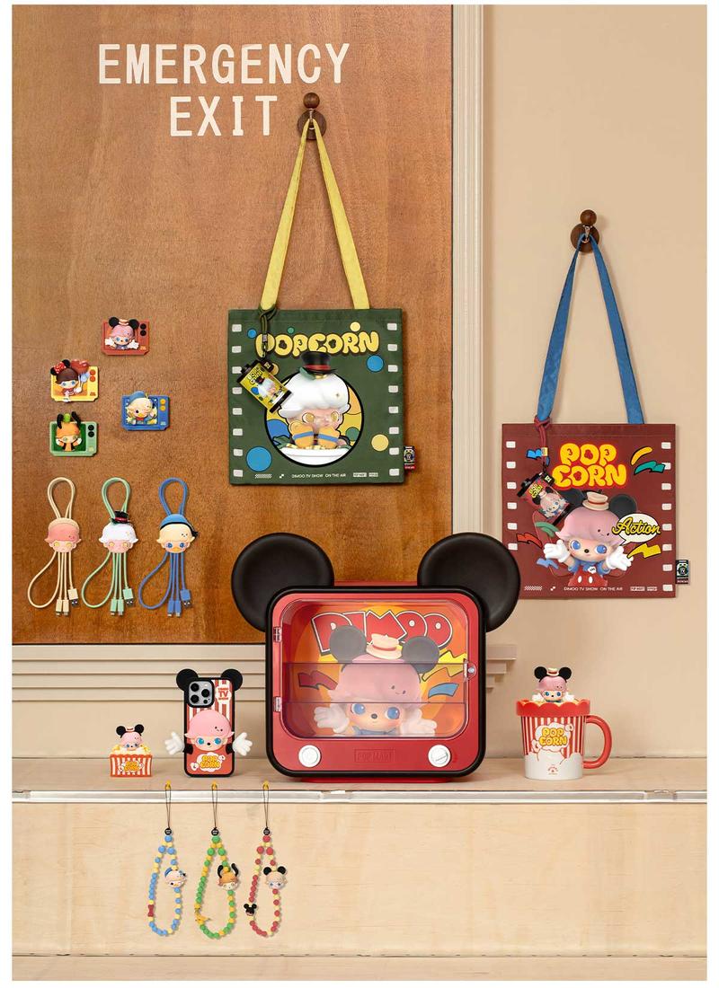 [Spanish]-DIMOO WORLD x Serie Disney – Caja Sorpresa de Lanyard para Celular Caja Ciega