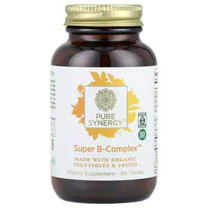 Pure Synergy Super B-Complex™, 60 Tablets