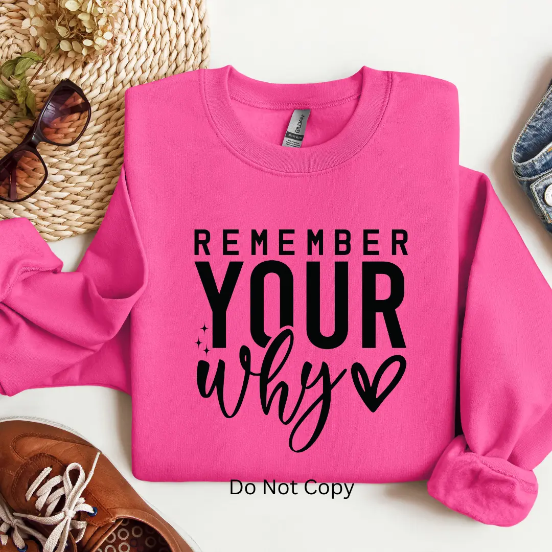 Remember Your Why Screen Print Transfer (3 Pack)