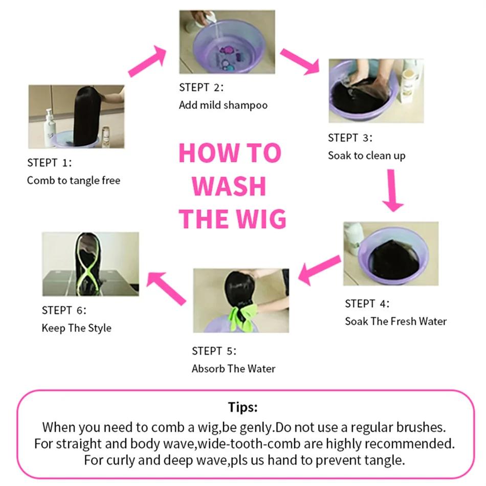 Bling Hair 13x6 Lace Front Human Hair Wigs Brazilian 13x4 Body Wave Transparent Lace Frontal Wig 180 Density 4x4 Body wave Lace closure Wig For Women backtoschool