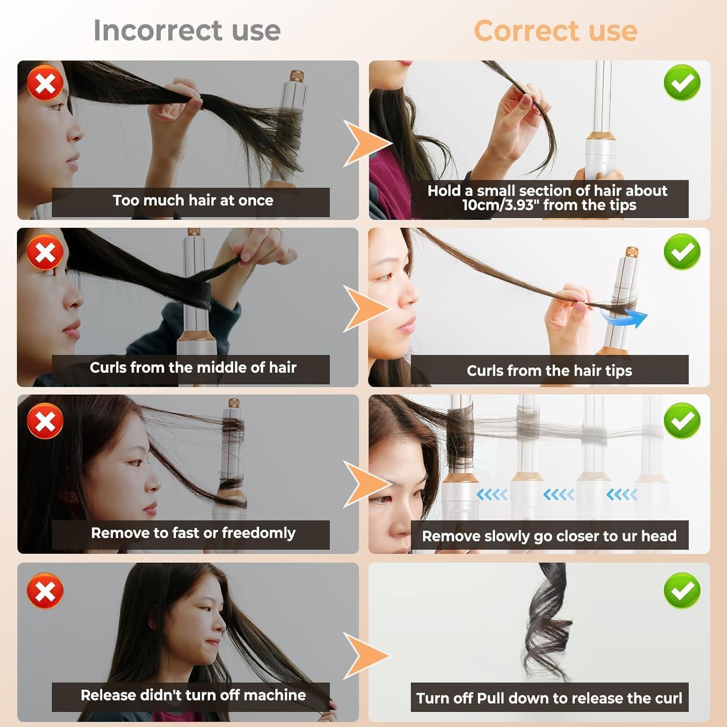 5 in 1 Hair Styler & Hair Dryer Brush, Low-Speed Negative Ionic Air Styler Drying, Multi Hair Styler, Professional Blow Dryer Brush for Curling Volumizing Straightening Styling 5 in 1 Hair Styler & Hair Dryer Brush, Low-Speed Negative Ionic Air Styler Drying, Multi Hair Styler, Professional Blow Dryer Brush for Curling Volumizing Straightening Styling