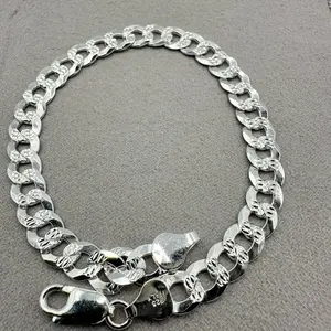 Men’s Italian 925 Sterling Silver Cuban Link Bracelet | Solid & Timeless Style