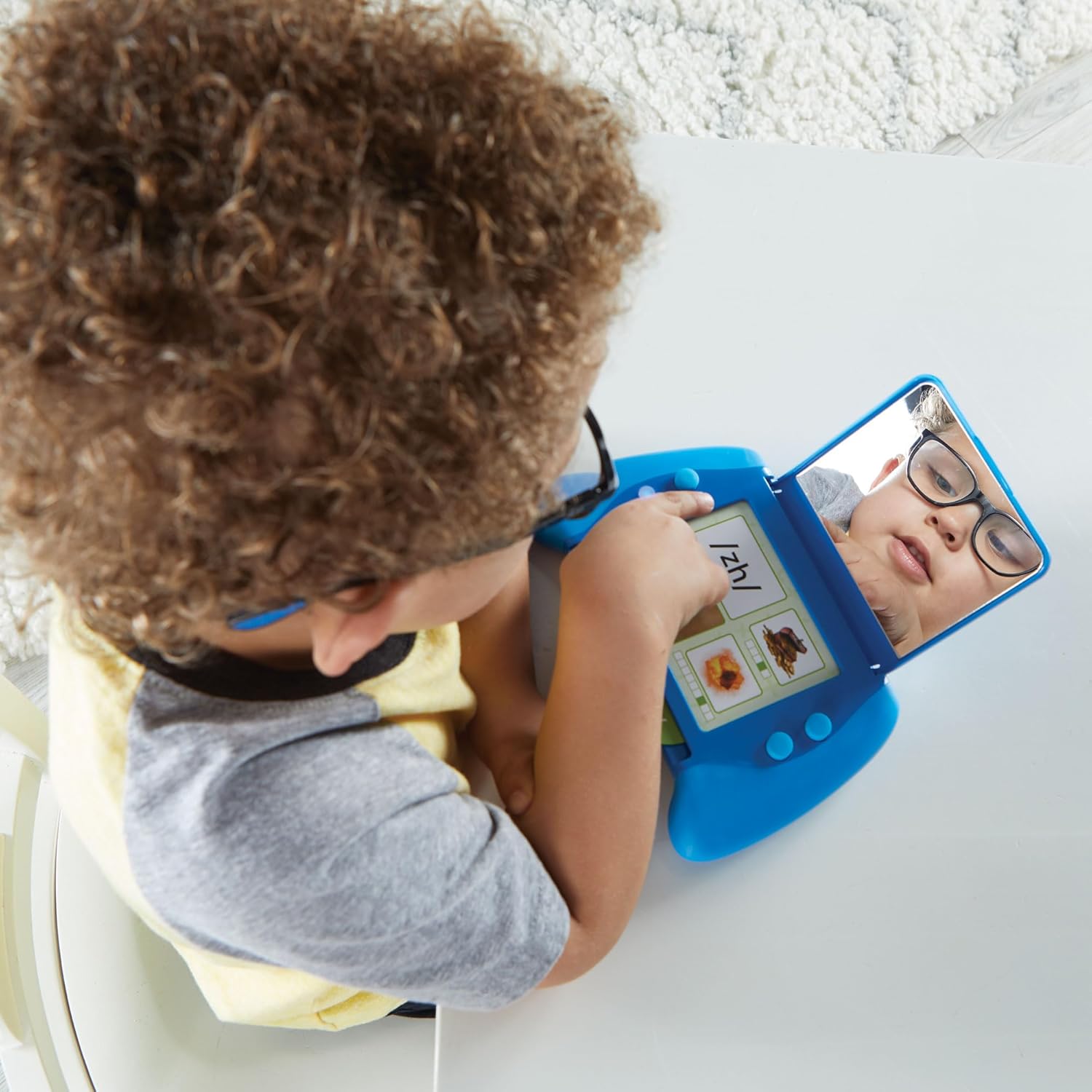 hand2mind Mirror My Sounds Phoneme Set, Phonemic Awareness, Phonics Games, Letter Sounds, Phonics Flash Cards, Speech Therapy Materials, Phonics for Kindergarten, Toys That Help with Speech