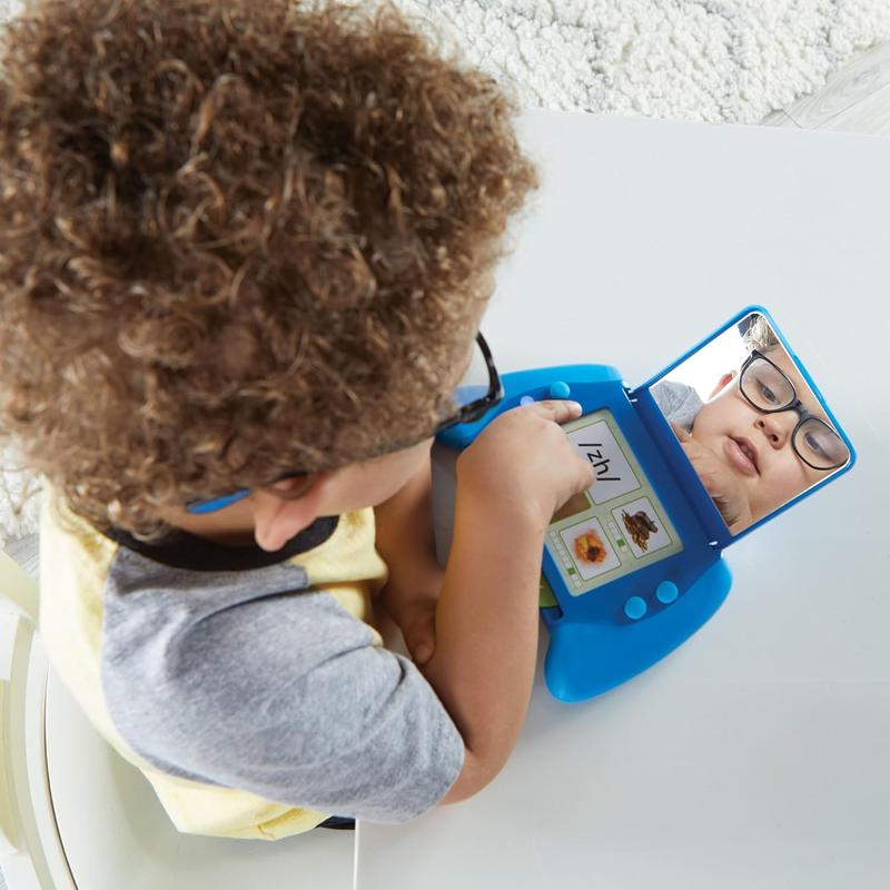 hand2mind Mirror My Sounds Phoneme Set, Phonemic Awareness, Phonics Games, Letter Sounds, Phonics Flash Cards, Speech Therapy Materials, Phonics for Kindergarten, Toys That Help with Speech