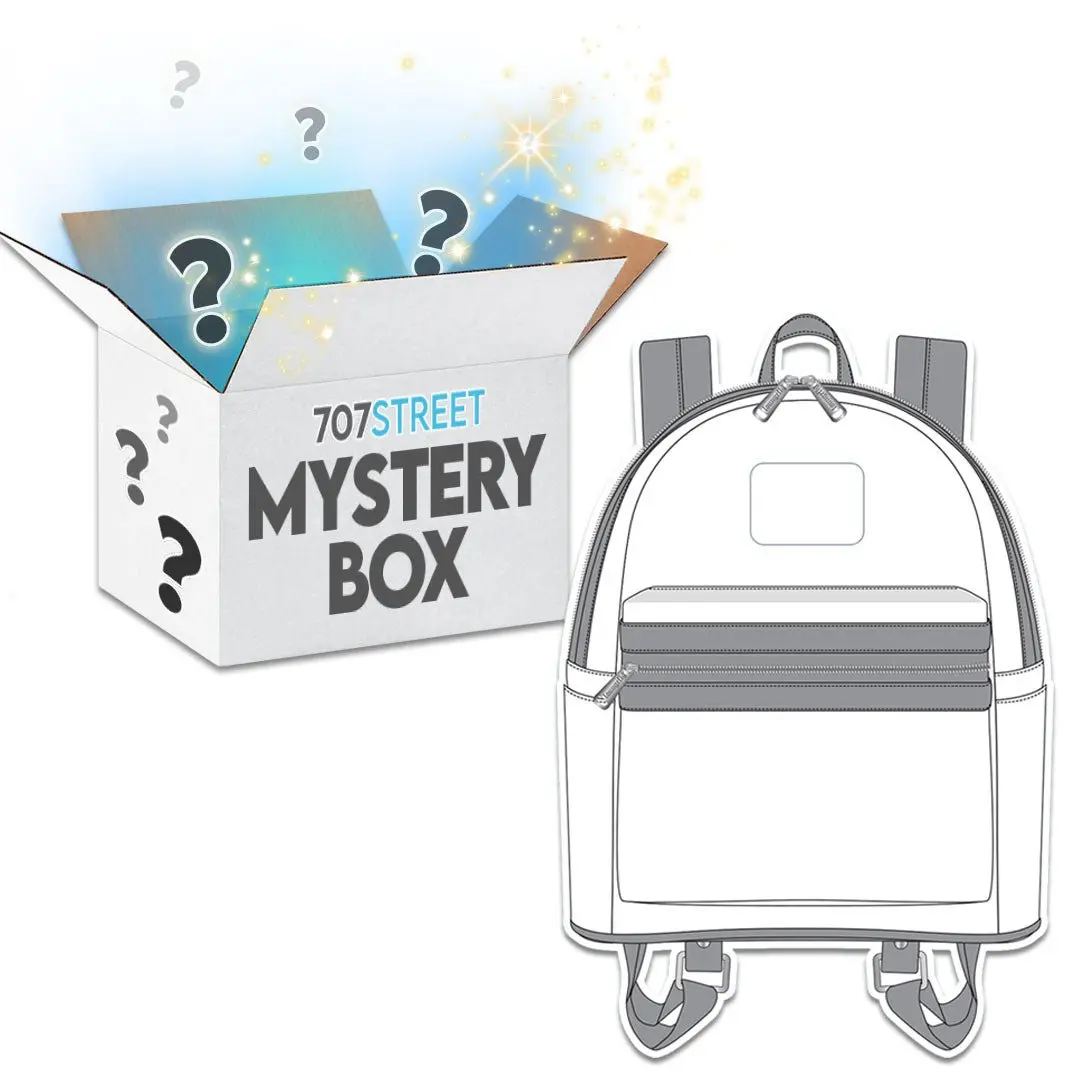 Loungefly Mini Backpack Mystery Box - Collectible Mystery Travel Backpack, Multi-Functional Casual Daypack with Zipper, Faux Leather/Nylon Luggage Bag, Great Gift Ideas for Collectibles Enthusiasts, Multi Functional Backpack