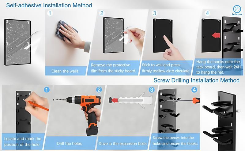 2 Pack Hat Organizer Wall Mounted Baseball Cap Rack Black or White Adhesive Mount Stable Structure Holds 18 Hats for Closet Door & Bedroom Easy Access Display Hanger 2 Pack Hat Organizer Wall Mounted Baseball Cap Rack Black or White Adhesive Mount Stable Structure Holds 18 Hats for Closet Door & Bedroom Easy Access Display Hanger