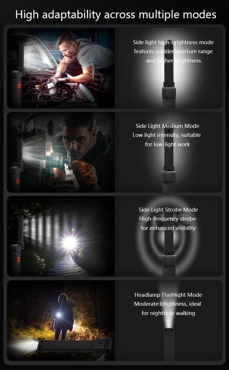 Rechargeable Work Lights, LED Work Light with Magnetic Base & Hanging Hook, 360°Rotate, Tool Gifts for Men Rechargeable Work Lights, LED Work Light with Magnetic Base & Hanging Hook, 360°Rotate, Tool Gifts for Men