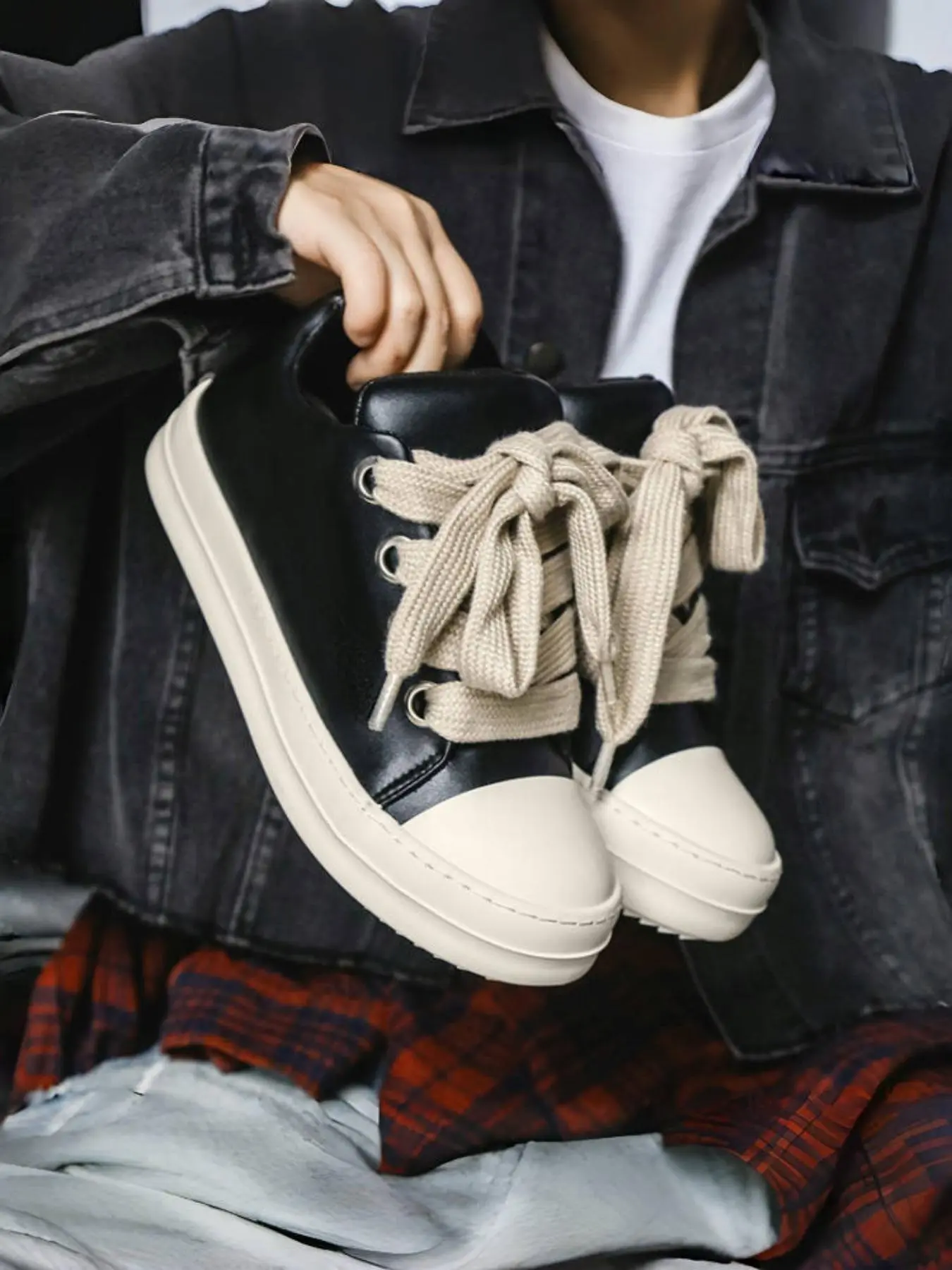 Men's Fashionable Patchwork Low Top Athletic Sneakers, Casual Comfortable Lace Up Sports Shoes, Trendy All-match Sneakers for Daily Wear, Walking Shoes, Casual Athletic Trainers