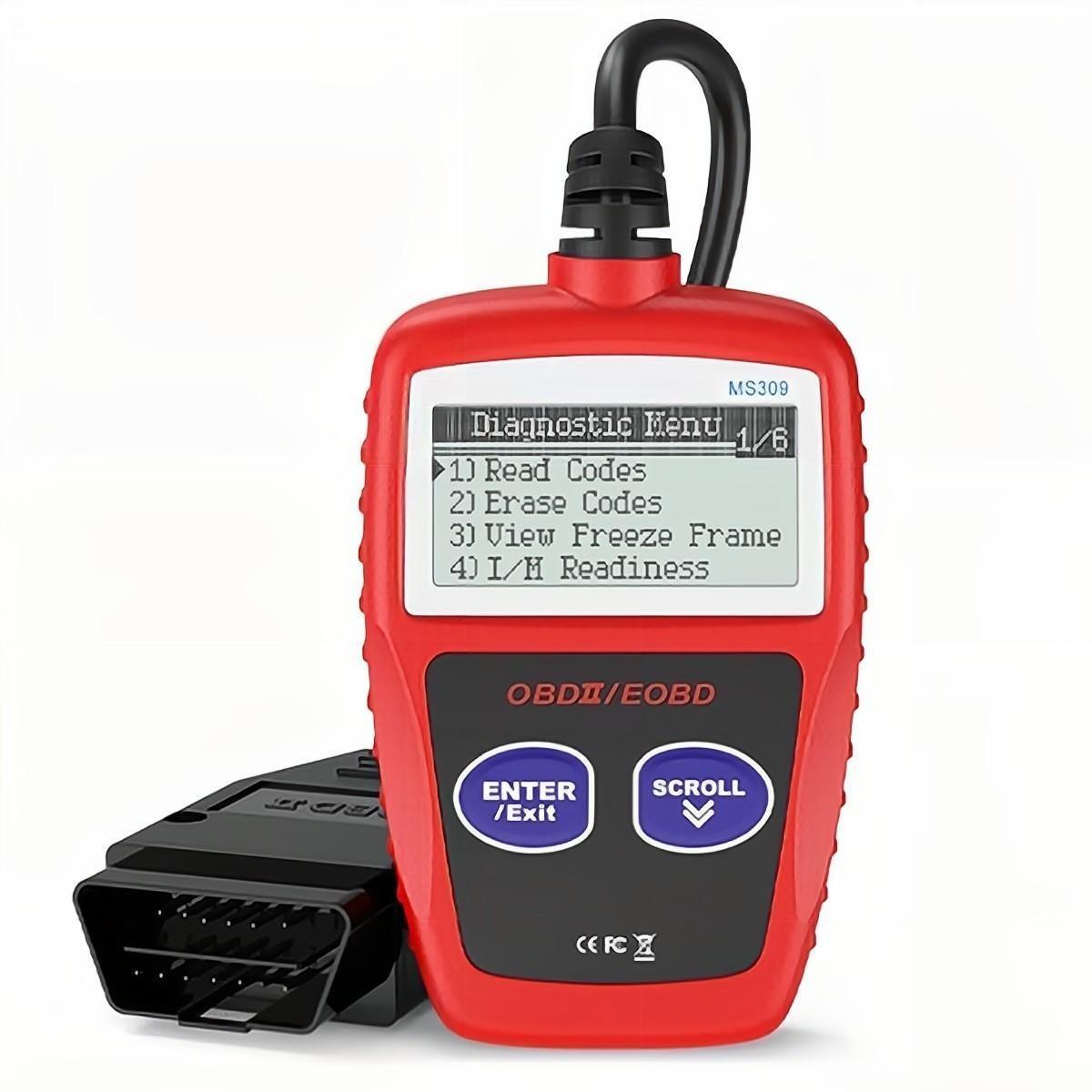 OBD Car Scanner,, MS309 Code Reader OBD2 Scanner Car Inspection Engine Troubleshooting Tool