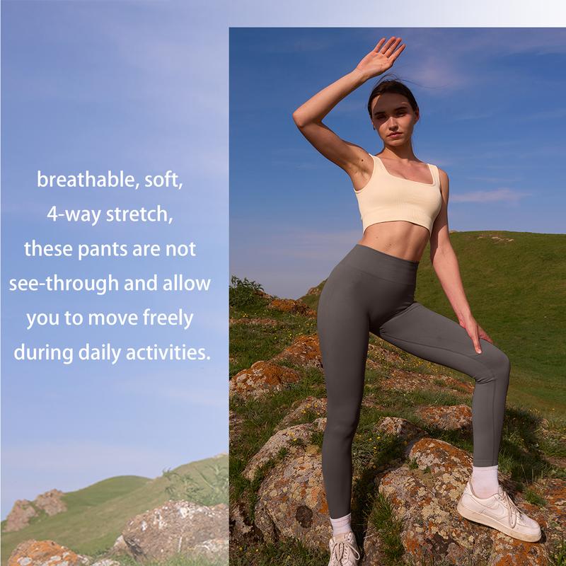 OQQ Women's 2 Piece Yoga Legging High Waist  Athletic Leggings