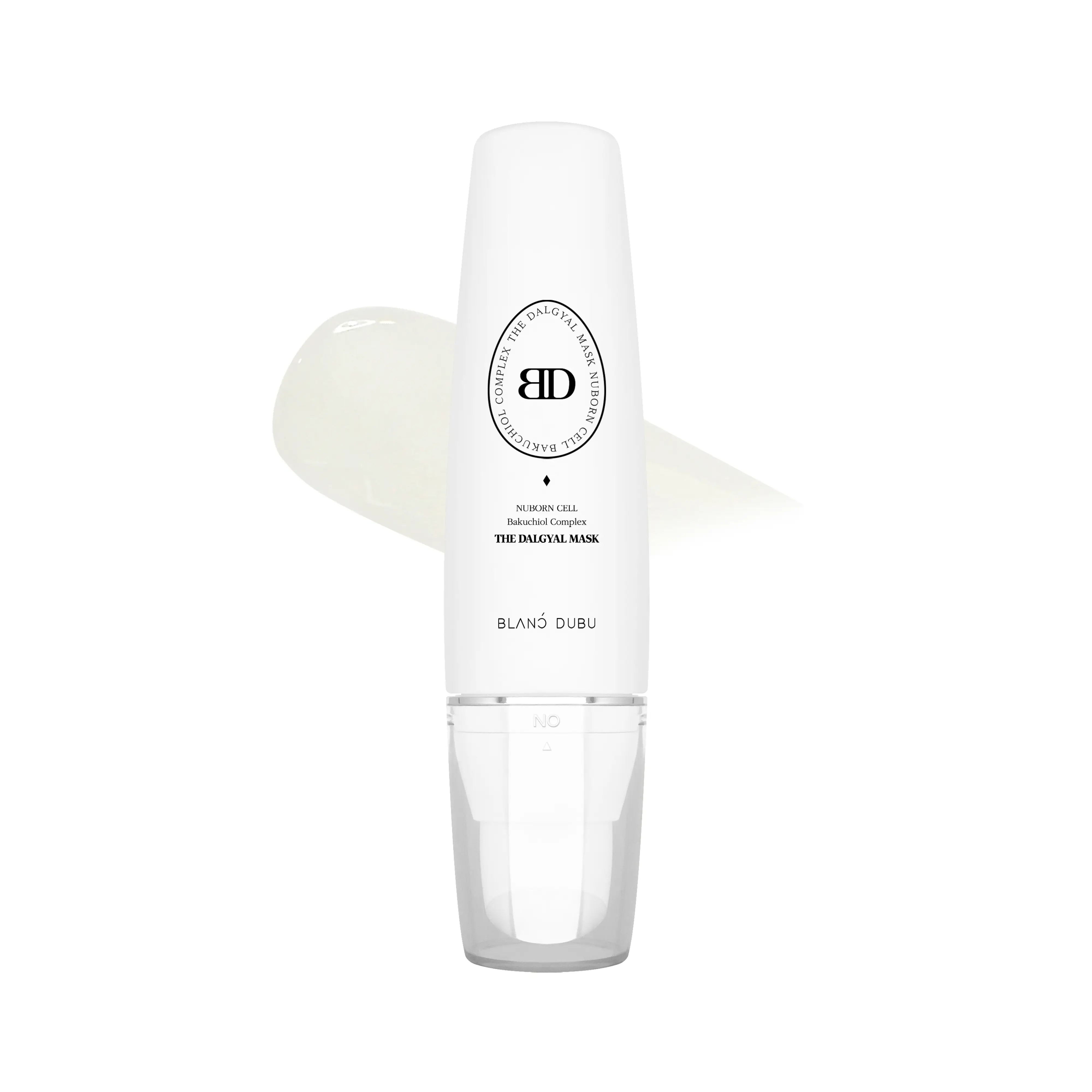 [Blanc Dubu] Nuborn Cell Dalgyal Mask | Korean Collagen Face Mask with Bakuchiol Serum | Hydrating Peel Off Mask | Glass Skin Face Mask 65ml (2.19 fl oz)