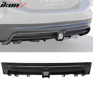 Rear Diffuser for Honda Civic Sedan 2012-2015 Mugen with Brake Light