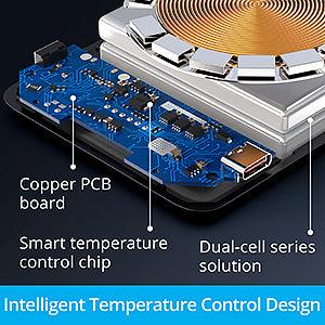 GARVEE Wireless Portable Charger: 10000mAh Magnetic Power Bank with PD 20W Fast Charging, LED Display & Foldable Stand, Compatible with iPhone 13 & 12 Series - Pro Max/Pro/Mini